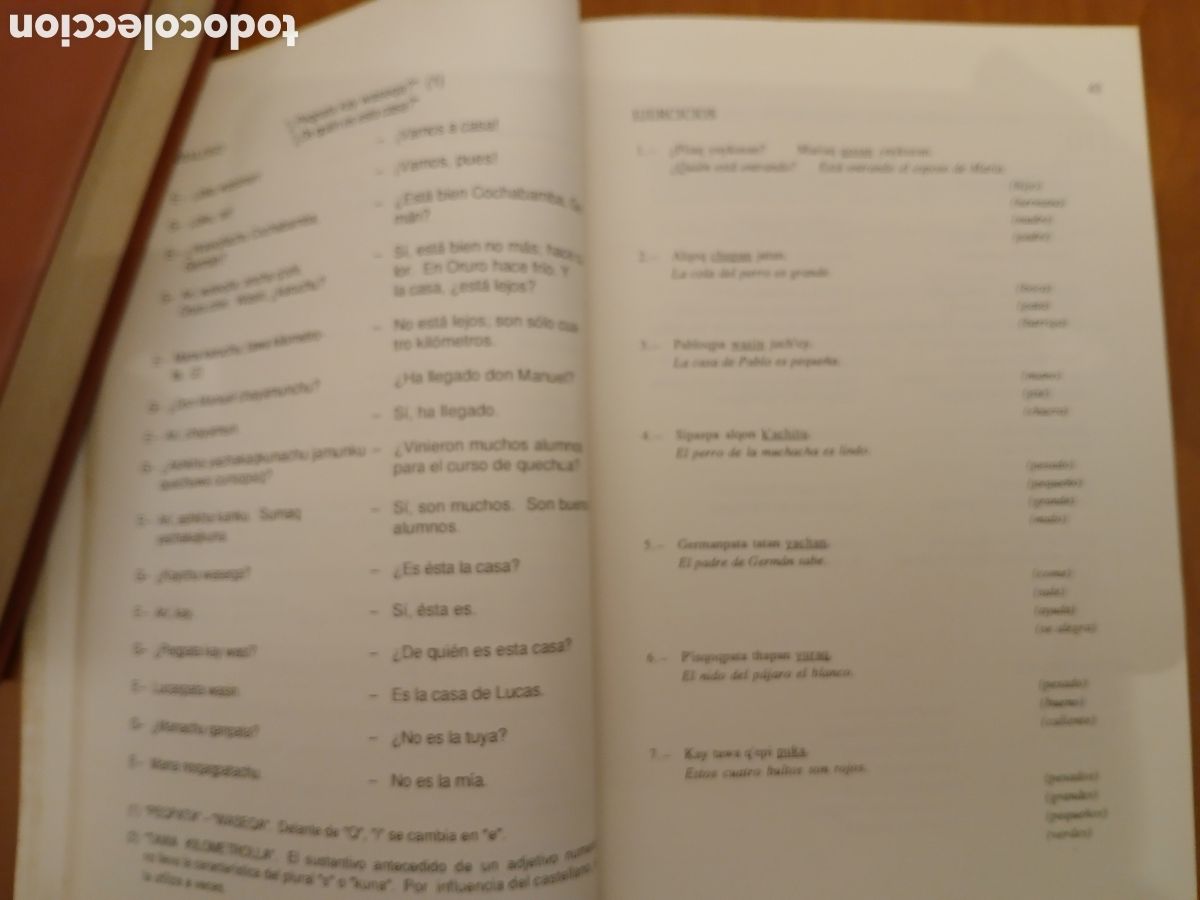 Libros de segunda mano: M&eacute;todo de Quechua, Runa Simi. Marcelo Grondin N. - Foto 8