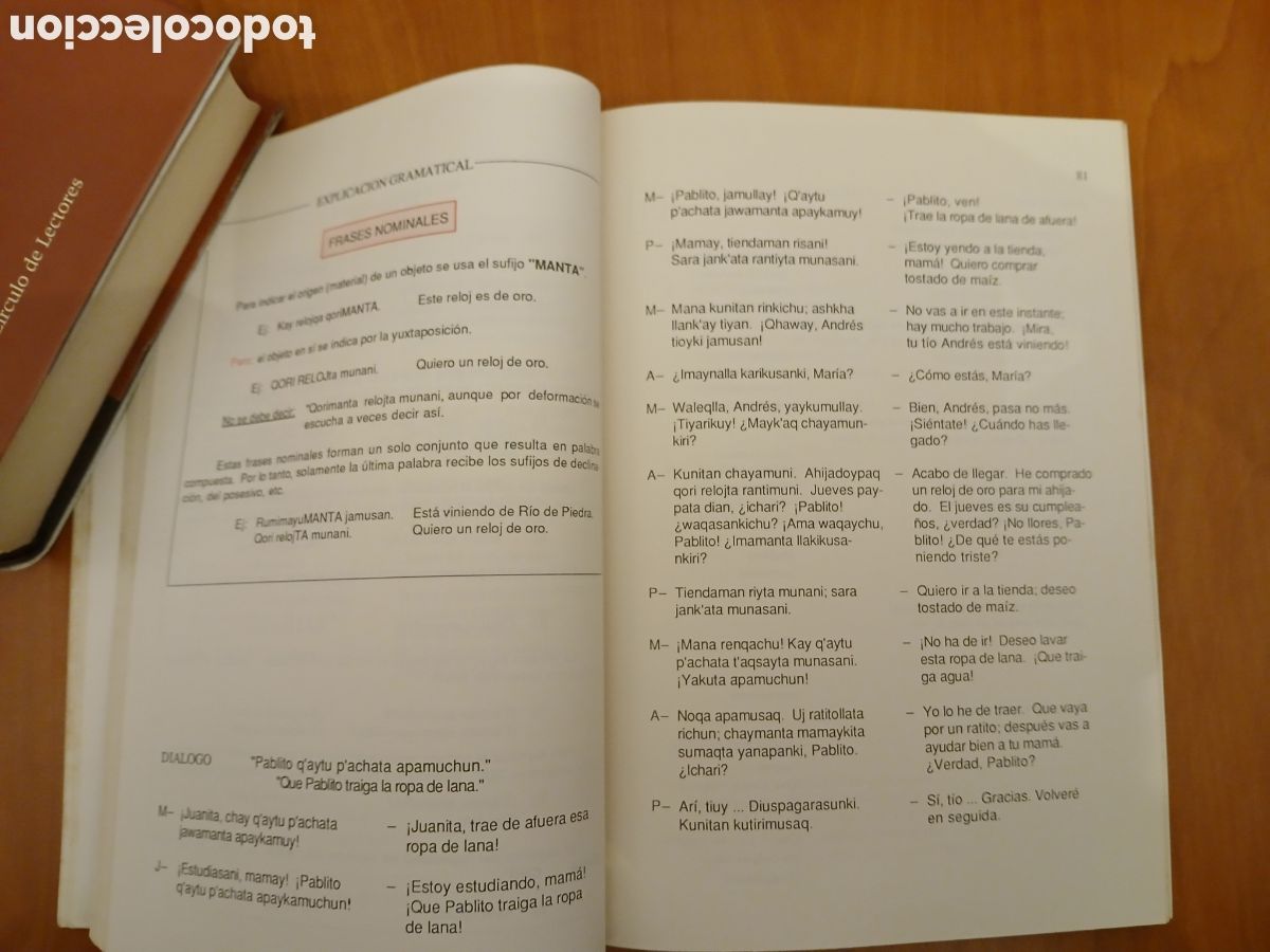 Libros de segunda mano: M&eacute;todo de Quechua, Runa Simi. Marcelo Grondin N. - Foto 9