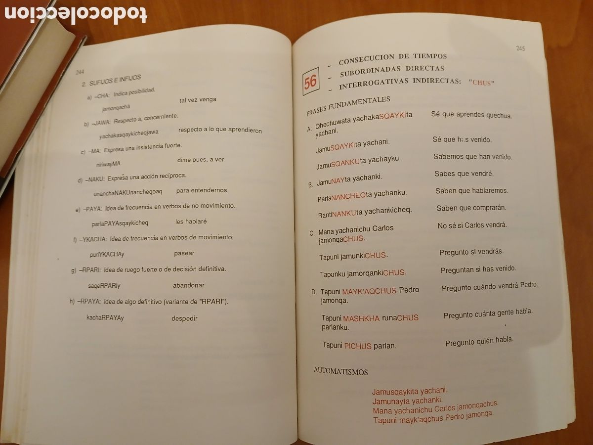 Libros de segunda mano: M&eacute;todo de Quechua, Runa Simi. Marcelo Grondin N. - Foto 15