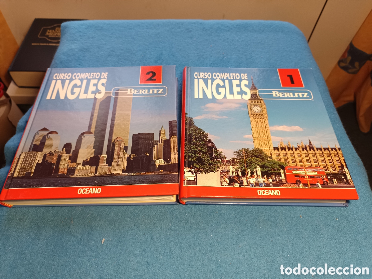 Libros de segunda mano: Curso completo de ingles. Berlitz, 2 tomos - Foto 1