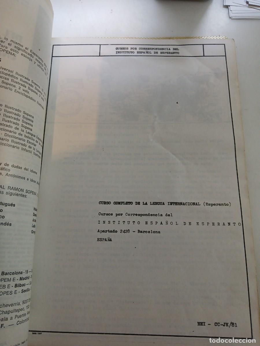 Libros de segunda mano: HISPANA ESPERANTO INSTITUTO - Foto 2