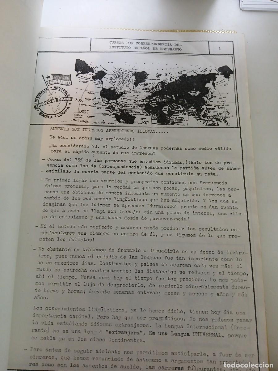 Libros de segunda mano: HISPANA ESPERANTO INSTITUTO - Foto 3