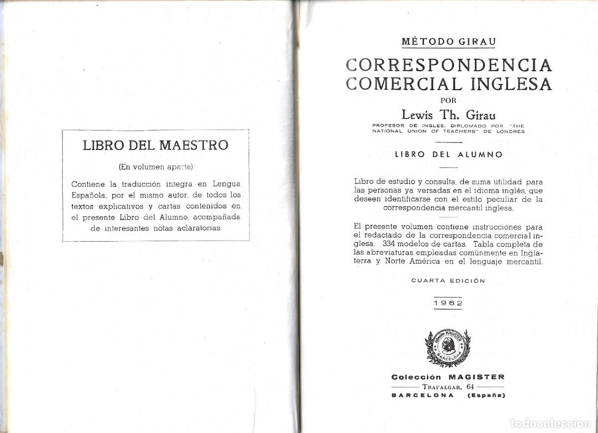 Libros de segunda mano: CORRESPONDENCIA COMERCIAL INGLESA - Foto 5