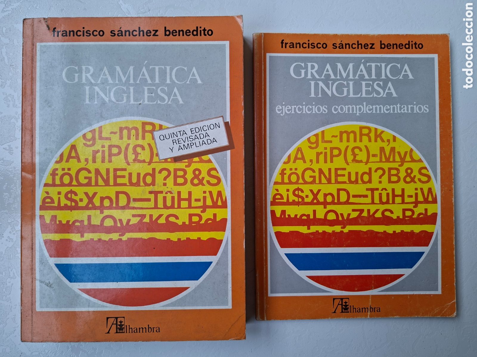 Libros de segunda mano: Gram&aacute;tica inglesa y ejercicios complementarios / Francisco S&aacute;nchez Benedito /Ed Alhambra Madrid 1989 - Foto 1