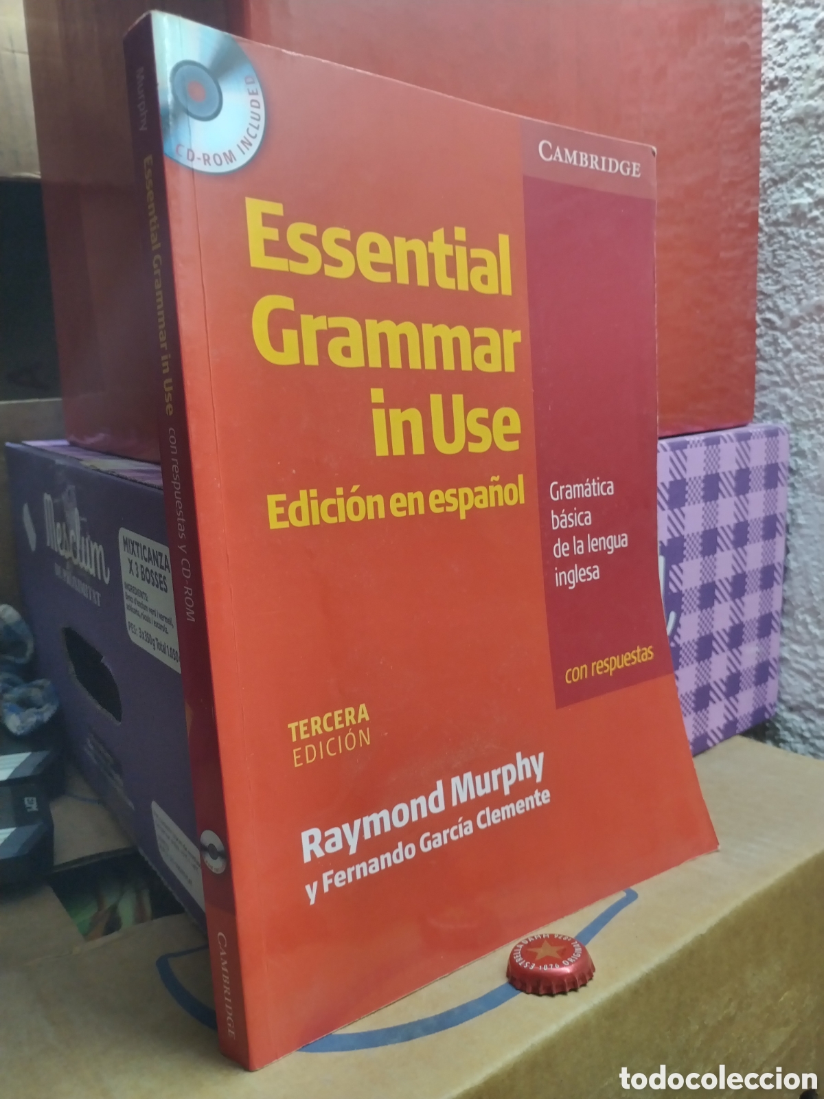 Libros de segunda mano: GRAMATICA INGLESA CON CD - Foto 1