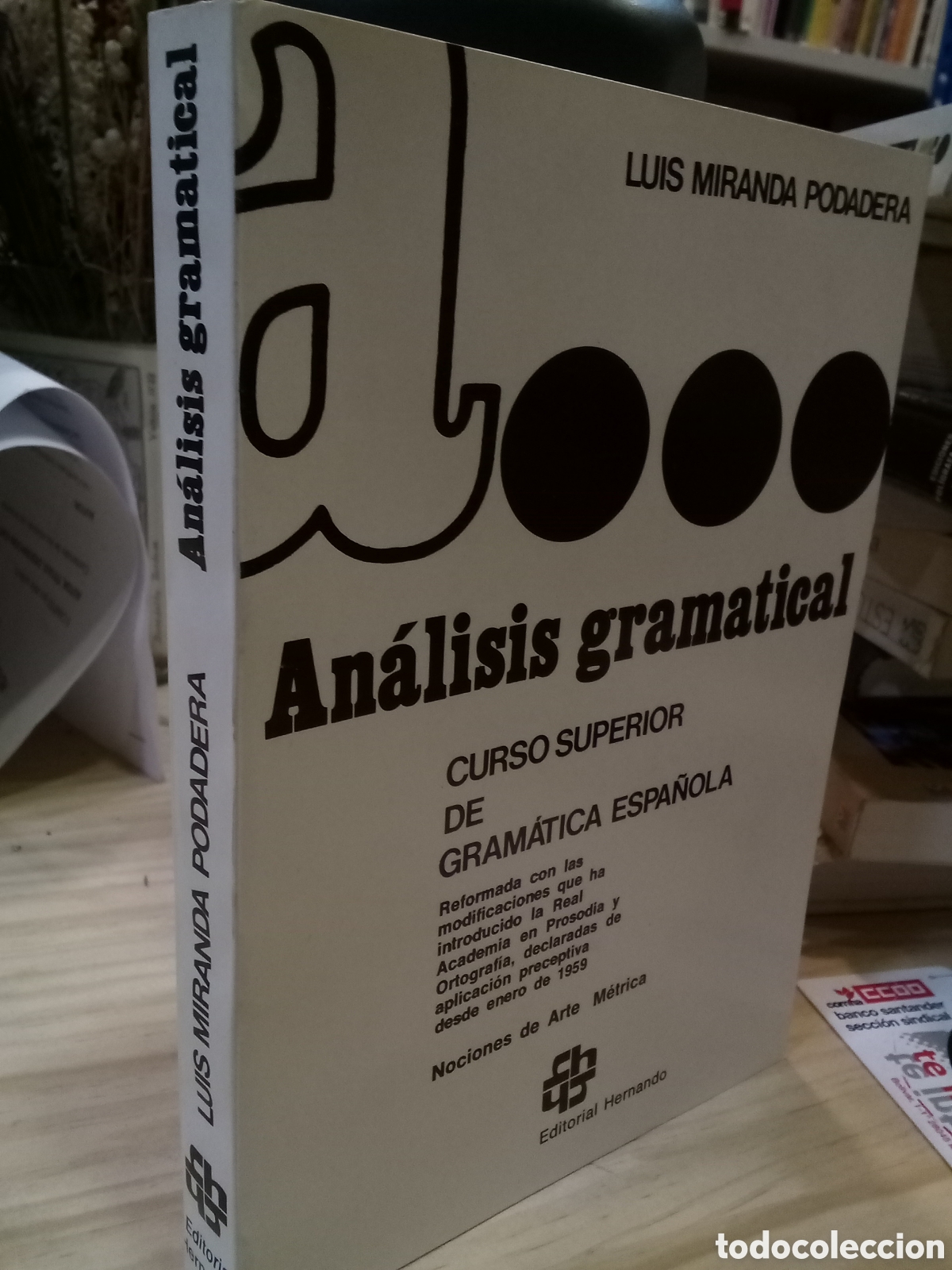 Libros de segunda mano: An&aacute;lisis gramatical - Luis Miranda Podadera - Foto 1