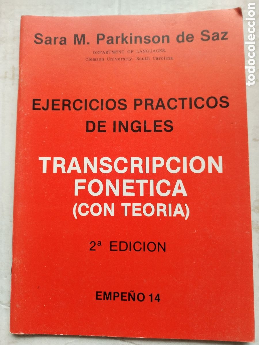 Libros de segunda mano: EJERCICIOS PR&Aacute;CTICOS DE INGL&Eacute;S TRANSCRIPCI&Oacute;N FON&Eacute;TICA CON TEOR&Iacute;A