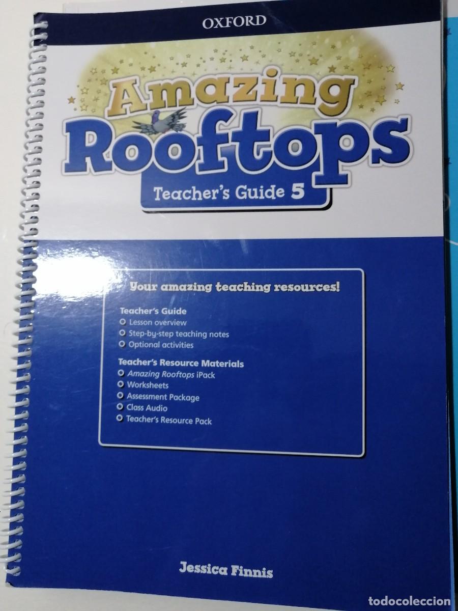 Libros de segunda mano: Amazing Rooftops TEACHERS GUIDE 5 y 6 - Foto 1