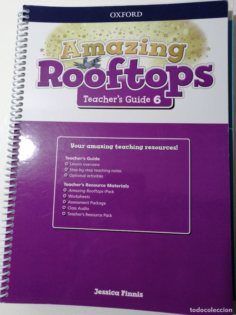 Libros de segunda mano: Amazing Rooftops TEACHERS GUIDE 5 y 6 - Foto 2