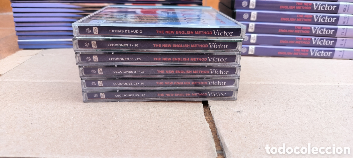 Libros de segunda mano: Colecci&oacute;n m&eacute;todo de ingl&eacute;s V&iacute;ctor - Foto 3