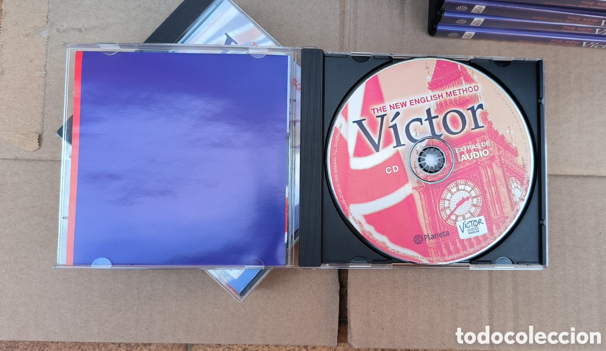 Libros de segunda mano: Colecci&oacute;n m&eacute;todo de ingl&eacute;s V&iacute;ctor - Foto 5