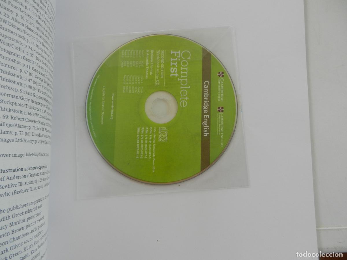 Libros de segunda mano: CAMBRIDGE ENGLISH , COMPLETE FIRST - SECOND EDITION - WORBOOK - B2 CON CD - Foto 5