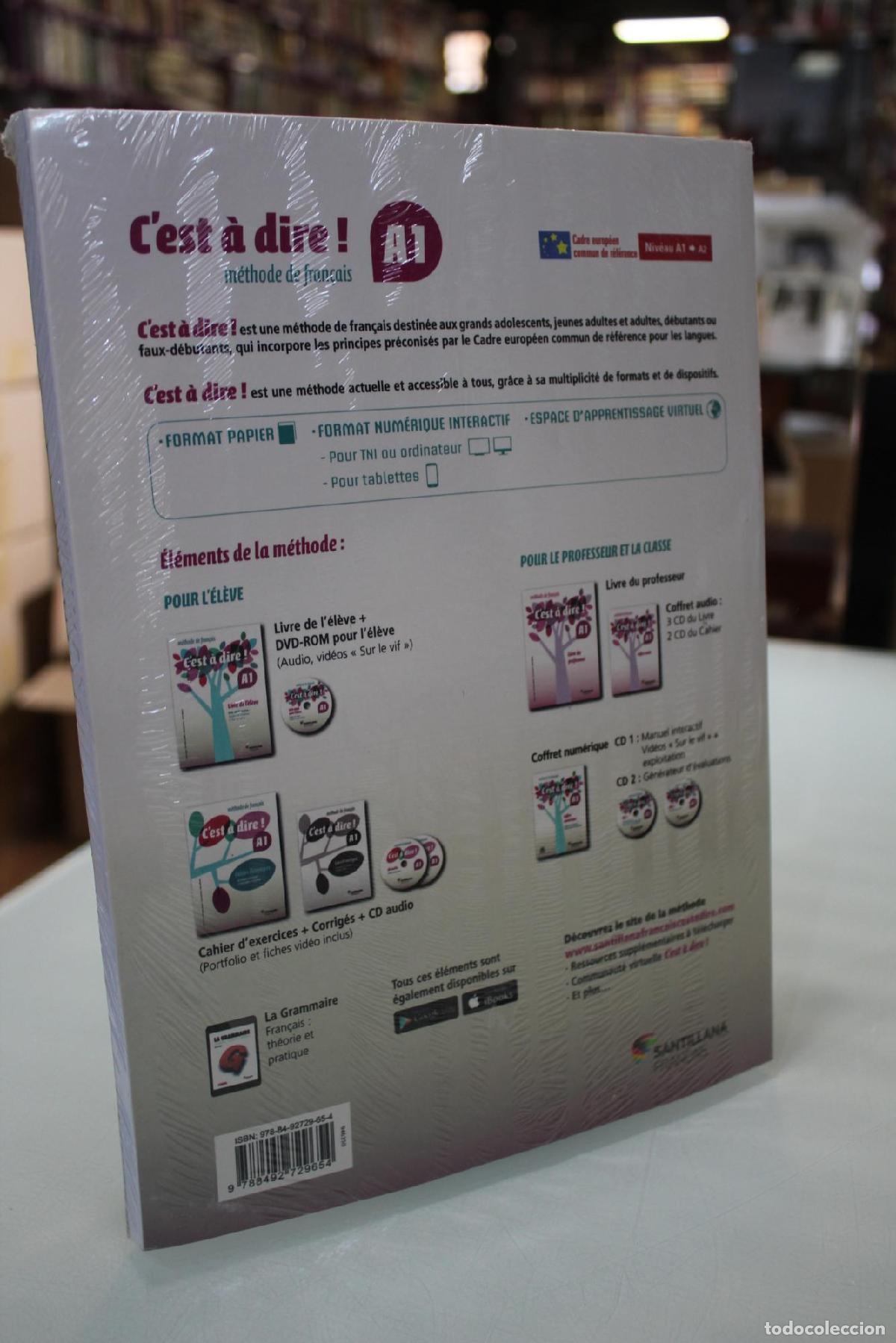 Libros de segunda mano: M&eacute;thode de Fran&ccedil;ais. Cest &agrave; dire!. A1.- Cahier dexercises - Various - Foto 2
