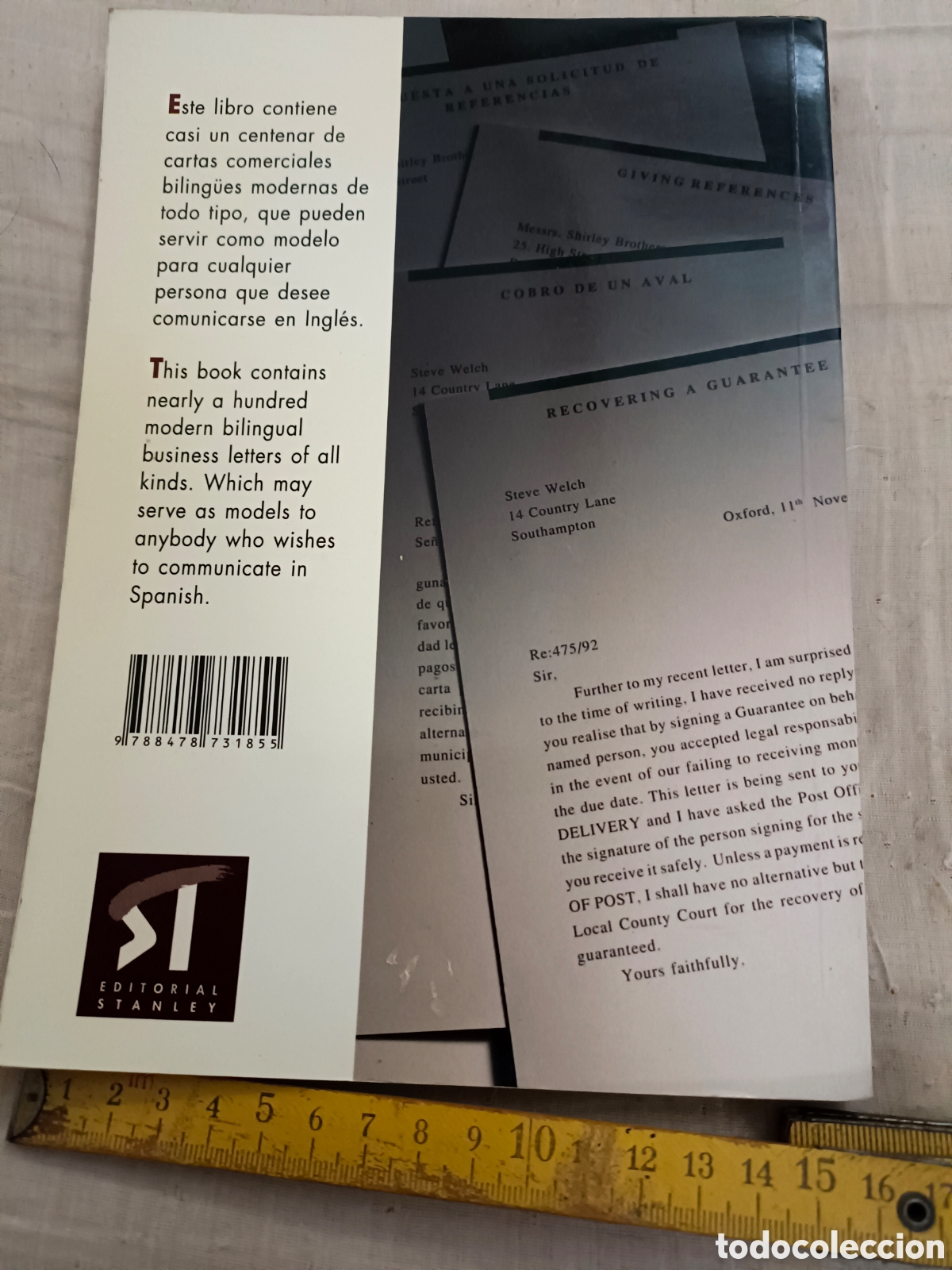 Libros de segunda mano: Cartas comerciales biling&uuml;es ingles espa&ntilde;ol - Foto 2