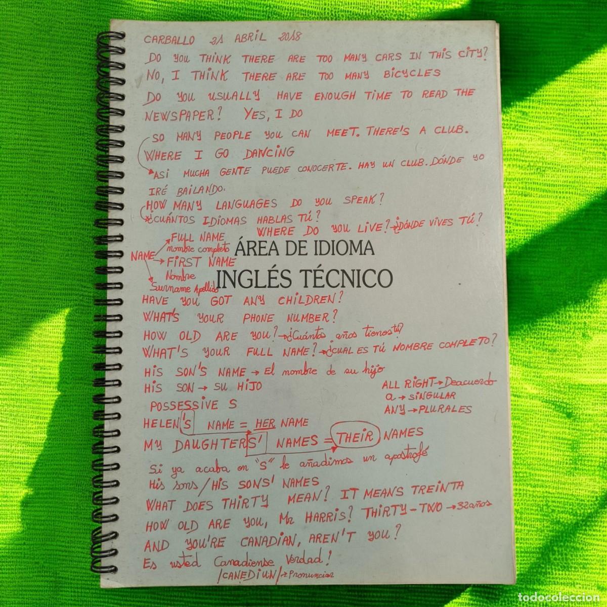 Libros de segunda mano: Ingl&eacute;s T&eacute;cnico En Formato Cuaderno &ndash; Manual De Gram&aacute;tica Y Uso Profesional