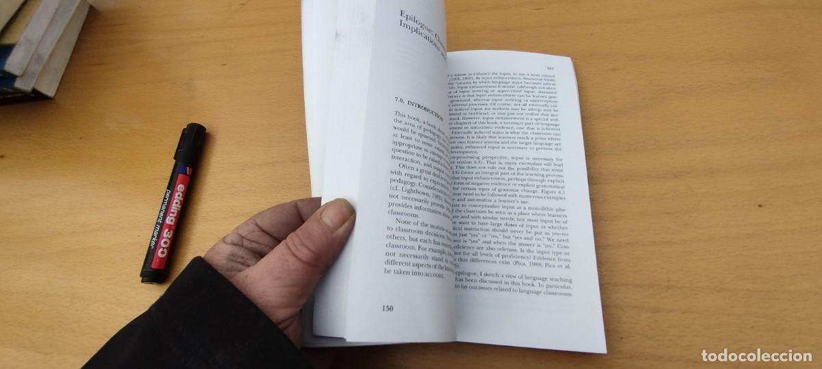 Libros de segunda mano: INPUT, INTERACTION AND THE SECOND LANGUAGE LEARNER / SUSAN M.GASS / KARA 04 / LEA - Foto 11