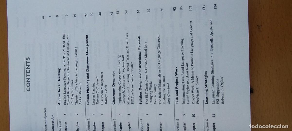 Libros de segunda mano: METHODOLOGY IN LANGUAGE TEACHING / VVAA / KARA 05 / CAMBRIDGE UNIVERSITY PRESS / - Foto 9