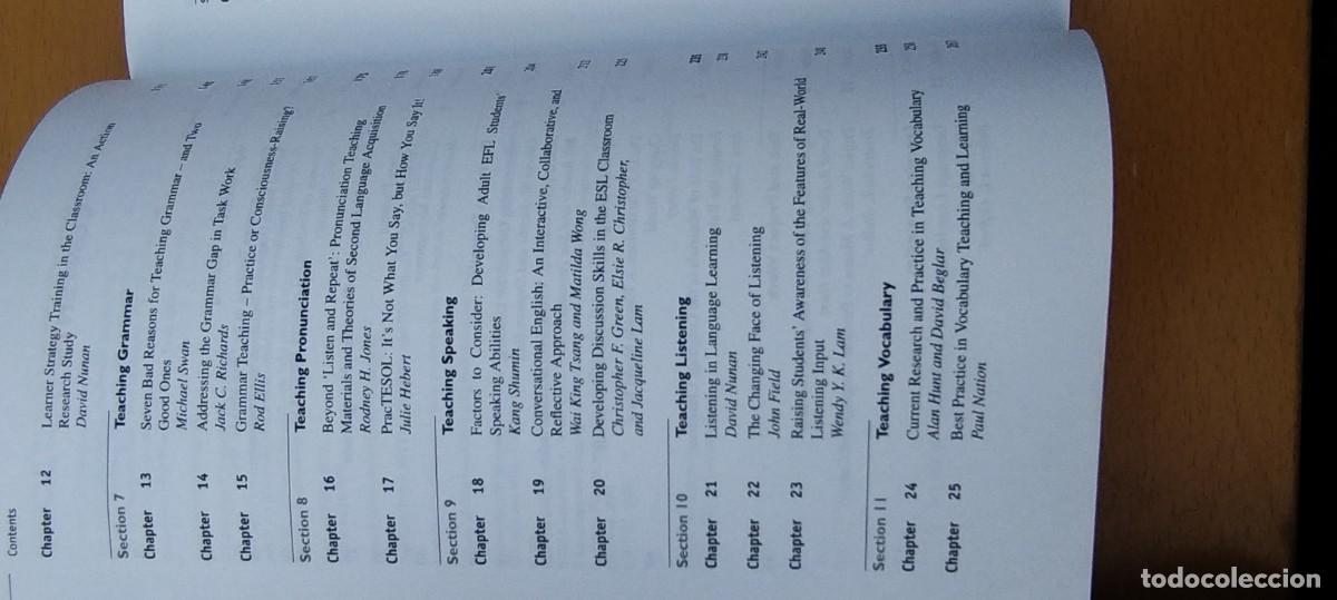 Libros de segunda mano: METHODOLOGY IN LANGUAGE TEACHING / VVAA / KARA 05 / CAMBRIDGE UNIVERSITY PRESS / - Foto 10