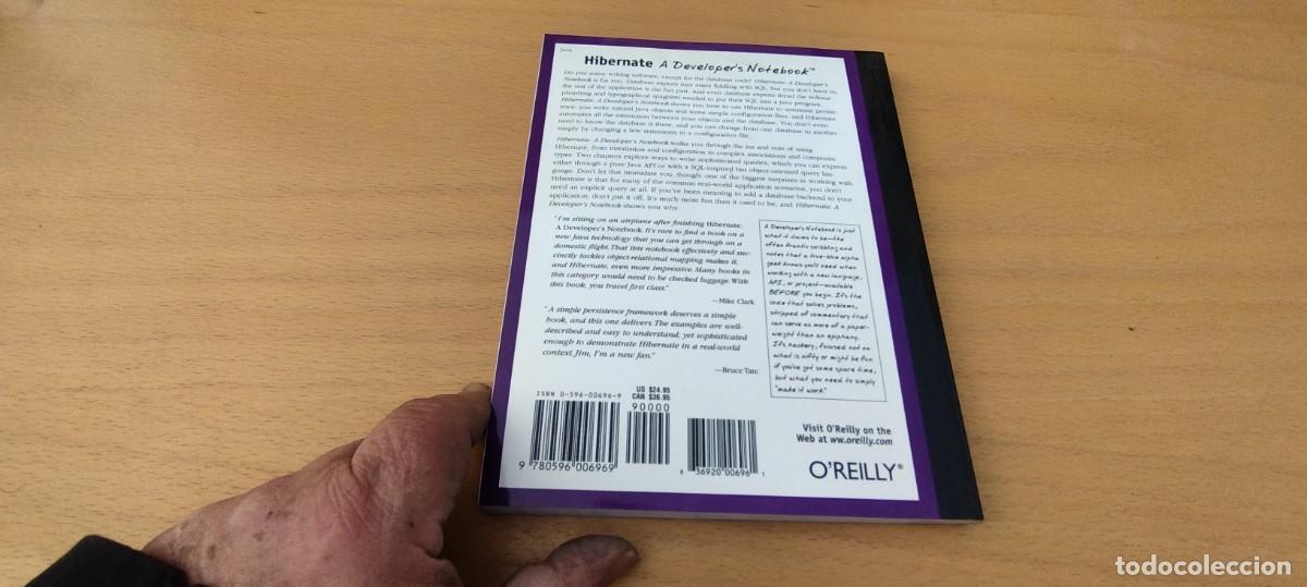 Libros de segunda mano: HIBERNATE A DEVELOPER NOTEBOOK / JAMES ELLIOTT / KARA 05 / O REILLY / - Foto 4