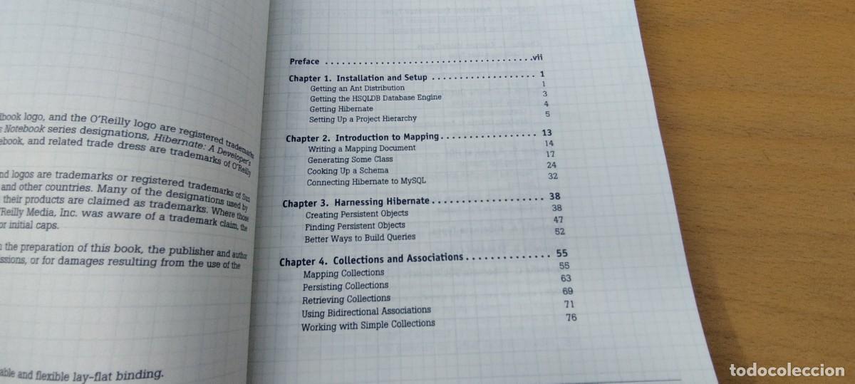 Libros de segunda mano: HIBERNATE A DEVELOPER NOTEBOOK / JAMES ELLIOTT / KARA 05 / O REILLY / - Foto 10
