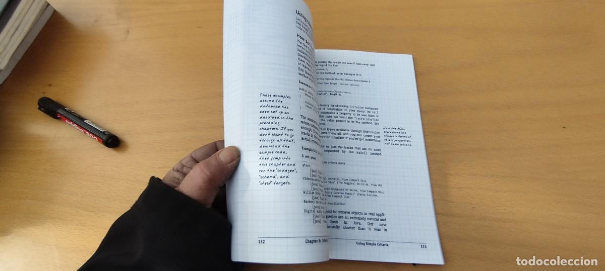 Libros de segunda mano: HIBERNATE A DEVELOPER NOTEBOOK / JAMES ELLIOTT / KARA 05 / O REILLY / - Foto 12