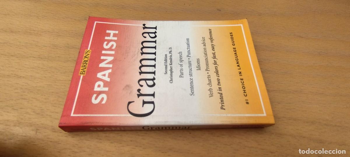 Libros de segunda mano: SPANISH GRAMMAR / CHRISTOPHER KENDRIS / KARA 7 / BARRONS - Foto 1