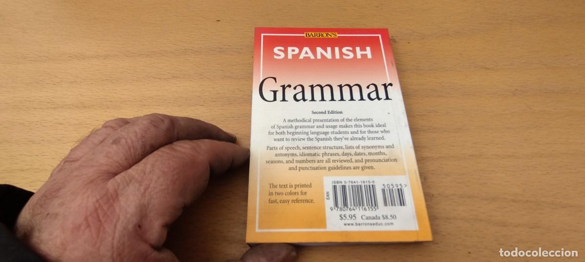 Libros de segunda mano: SPANISH GRAMMAR / CHRISTOPHER KENDRIS / KARA 7 / BARRONS - Foto 3