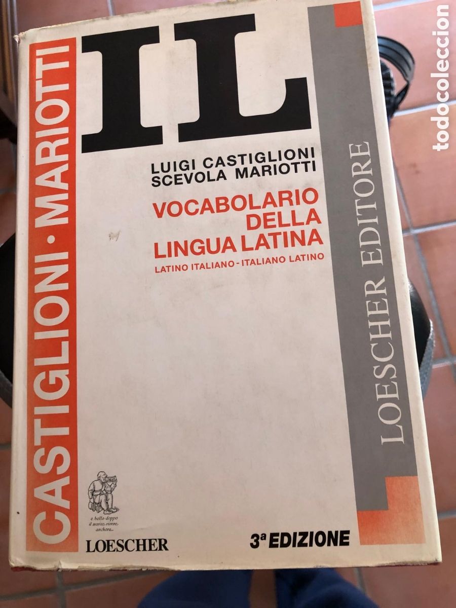 Libros de segunda mano: Vocabolario Della Lingua Latina : Latino-Italiano, Italiano-Latino. Luigi Castigioni