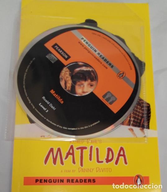 Libros de segunda mano: LIBRO + CD PENGUIN READERS, MATILDA, ROALD DAHL LEVEL 3, INGLES, 2008