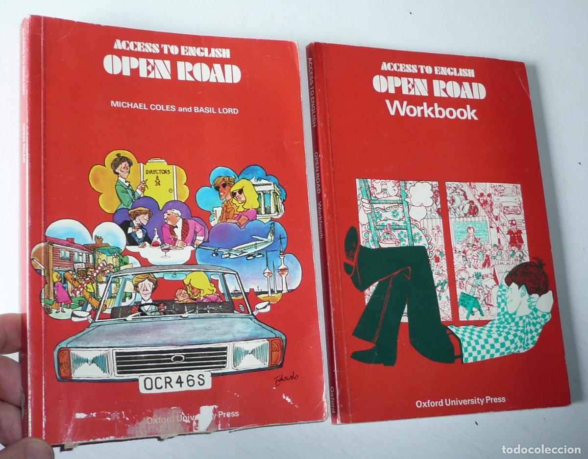 Second hand books: Access to English. Open Road. Libro + Workbook. Michael Coles. Basil Lord. Oxford University Press