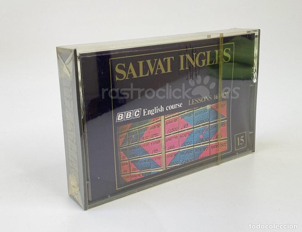 Libros de segunda mano: Cinta cassette Salvat Ingl&eacute;s BBC English Course N&ordm;15 Precintada