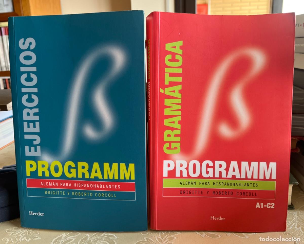 Libros de segunda mano: Programm. Alem&aacute;n para hispanohablantes A1-C2. 2vols: Gram&aacute;tica y Ejercicios - Foto 1