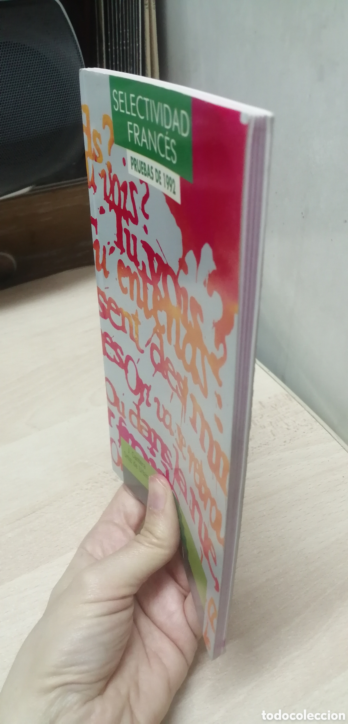Libros de segunda mano: Selectividad Franc&eacute;s Pruebas de 1992 COU Anaya - Foto 3