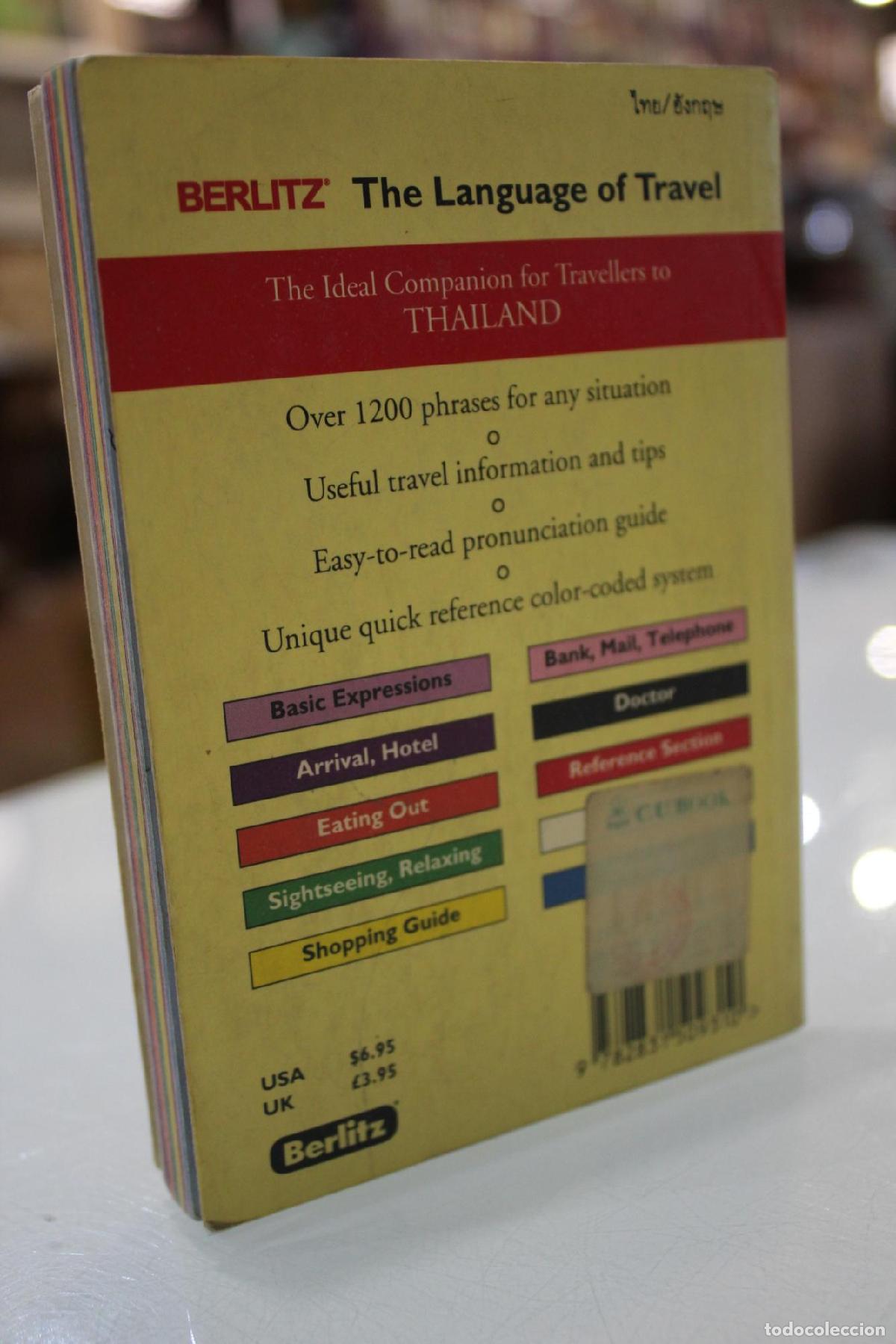 Libros de segunda mano: Berlitz Thai Phrase Book & Dictionary - Berlitz Guides - Foto 2