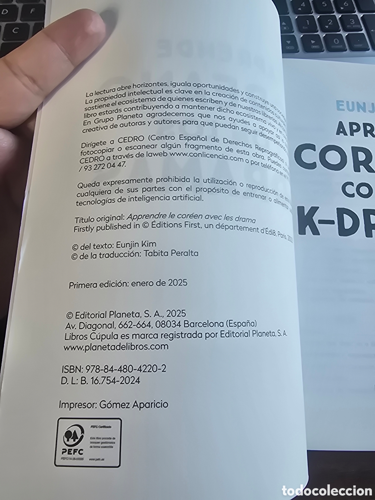Libros de segunda mano: Aprende coreano con los k-dramas Eunjin Kim LIBROS C&Uacute;PULA 2025 Idiomas - Foto 3