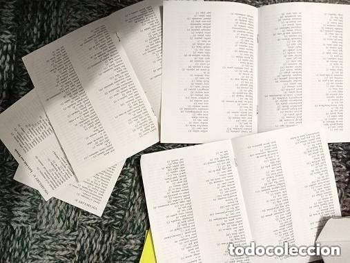 Libros de segunda mano: 5 DOSIERS VOCABULARIOS ESPA&Ntilde;OL INGLES -MIRAR FOTOS