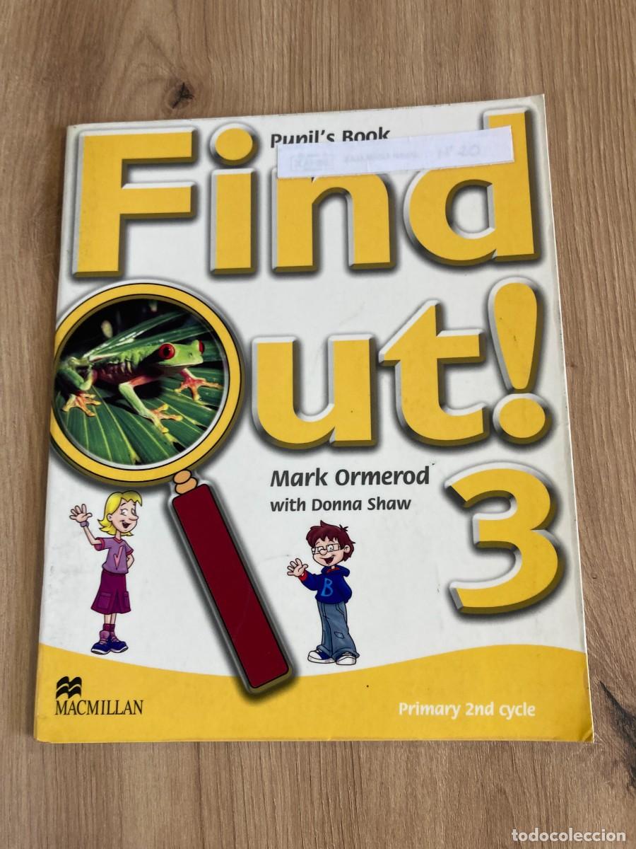 Libros de segunda mano: Find Out 3 Pupil's Book Primary 2n Cycle