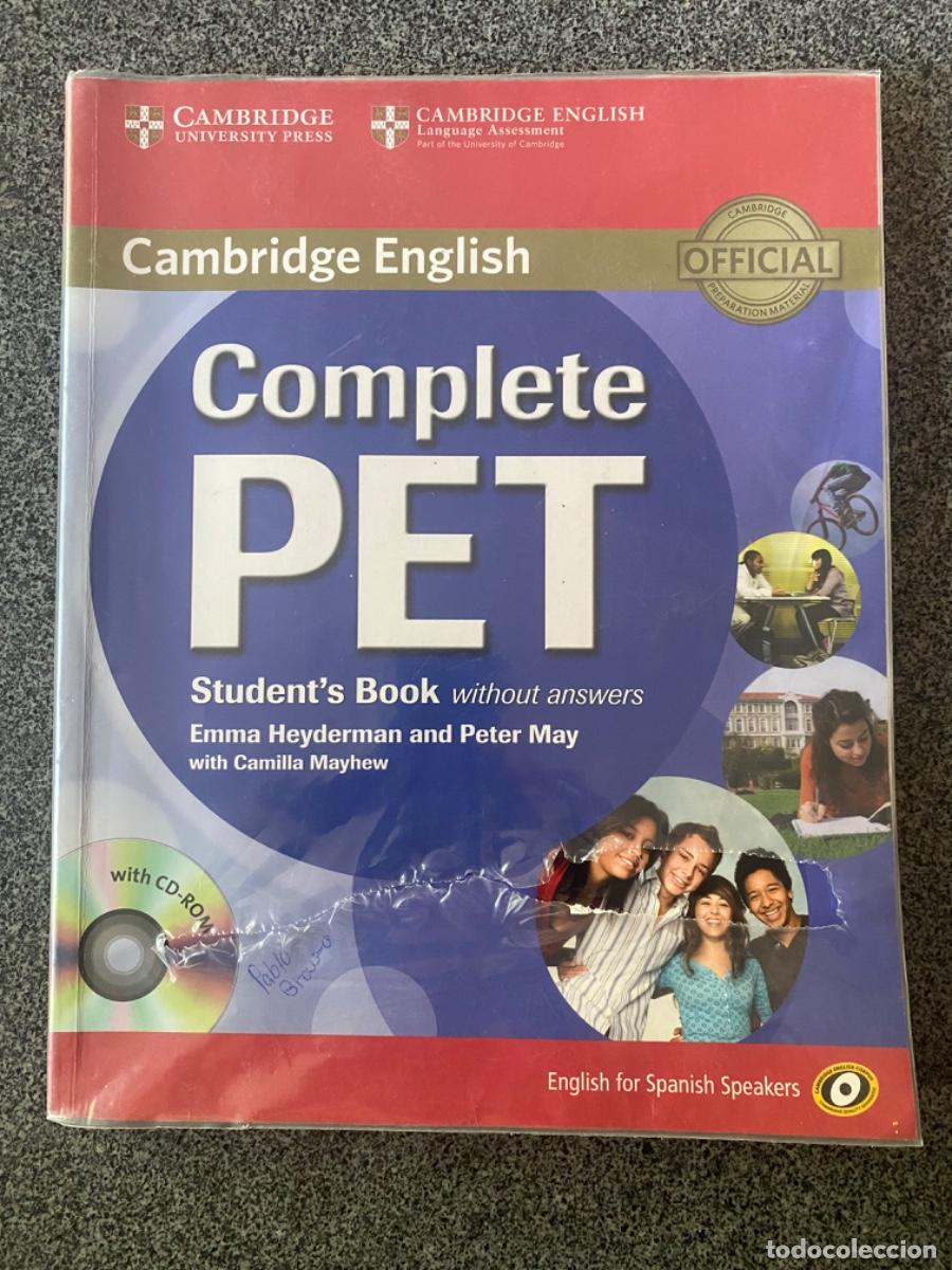 Libros de segunda mano: COMPLETE PET - STUDENT'S BOOK - 7&ordf; EDICI&Oacute;N - CAMBRIDGE UNIVERSITY PRESS - 2013