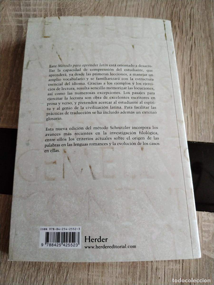 Libros de segunda mano: M&Eacute;TODO PARA APRENDER LATIN. HERMANN SCHNITZLER - Foto 3