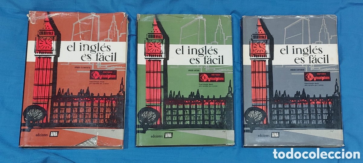 Livres d'occasion: Libro El Ingl&eacute;s es F&aacute;cil, 3 vol&uacute;menes A&ntilde;o 1964