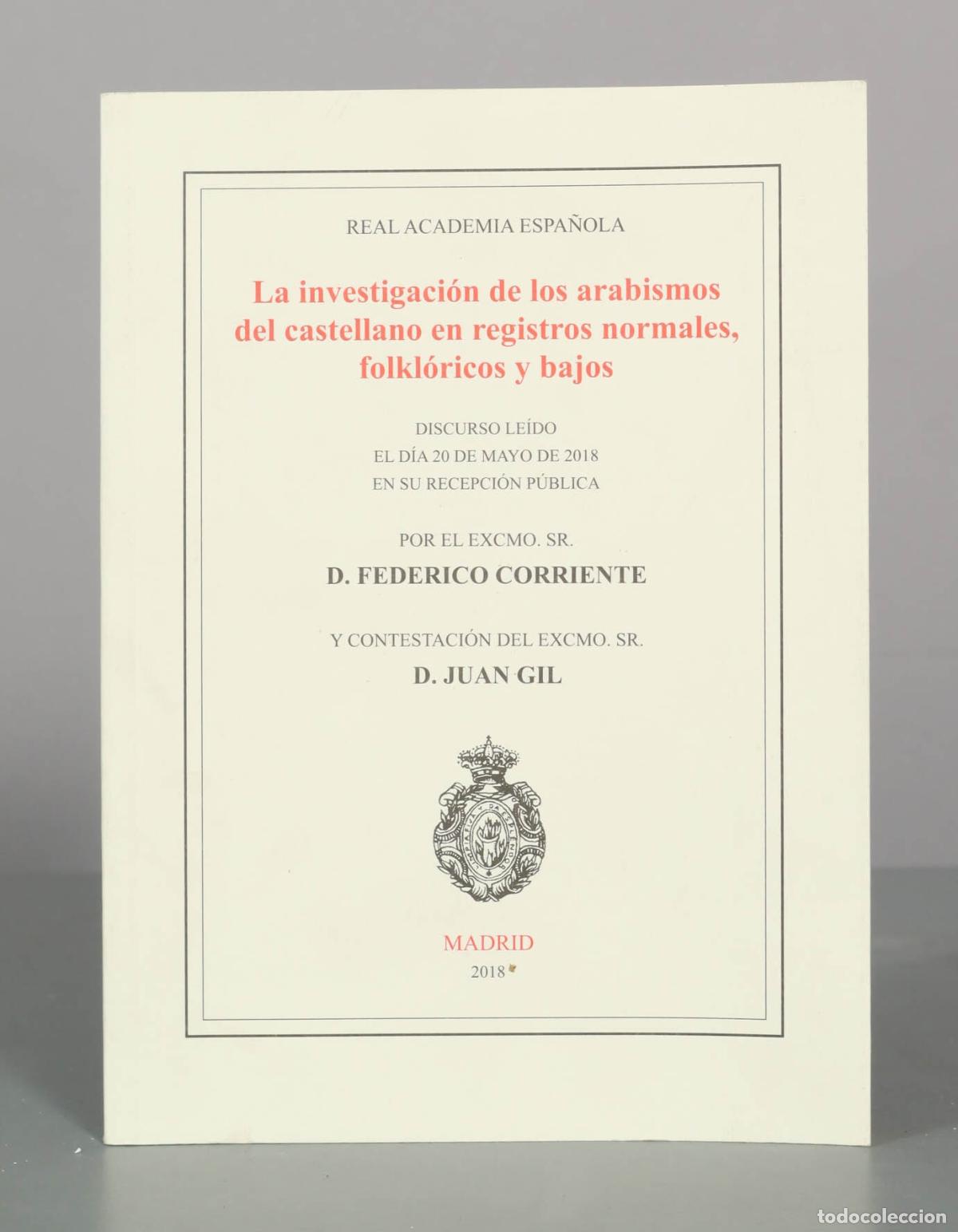 Libros de segunda mano: La investigaci&oacute;n de los arabismos del castellano en registros normales, folkl&oacute;ricos y bajos - Federi