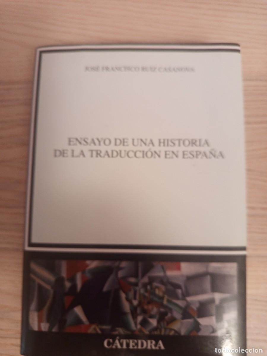 Libros de segunda mano: Ensayo de una historia de la traducci&oacute;n en Espa&ntilde;a.