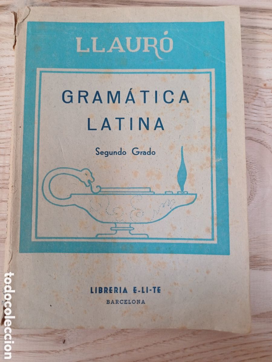 Second hand books: Gram&aacute;tica latina, segundo grado,