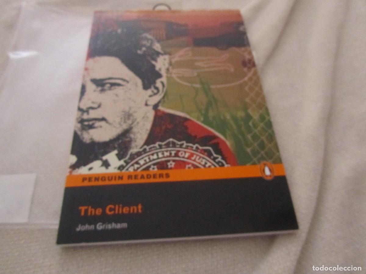 Libros de segunda mano: THE CLIENT,LIBRO DE JOHN GRISHAM,PENGUIN READERS,LEVEL 4, CON AUDIO CD