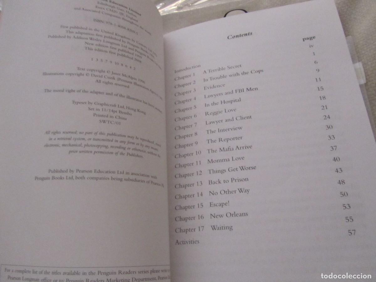 Libros de segunda mano: THE CLIENT,LIBRO DE JOHN GRISHAM,PENGUIN READERS,LEVEL 4, CON AUDIO CD - Foto 5