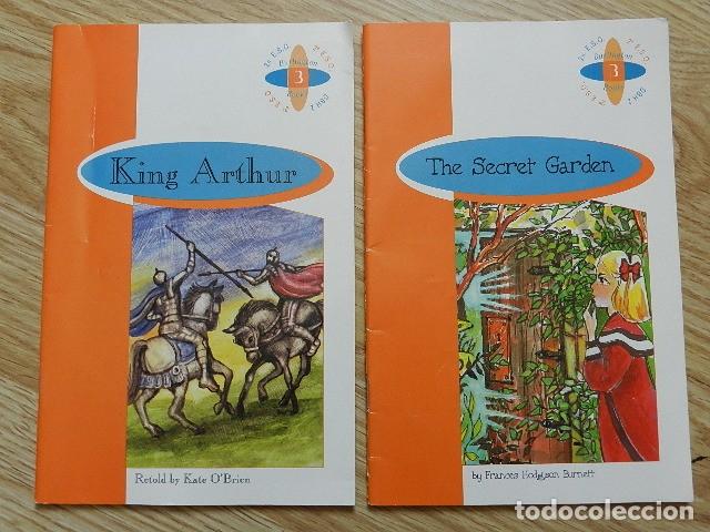 Libros de segunda mano: Lote 2 Burlington Books KING ARTHUR Kate O&acute;Brien THE SECRET GARDEN Frances Hodgson Burnett 2&ordm; ESO