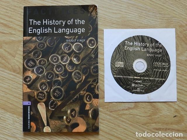 Libros de segunda mano: Book + CD The history of the english language Brigit Viney Oxford Bookworms stage 4 FACTFILES