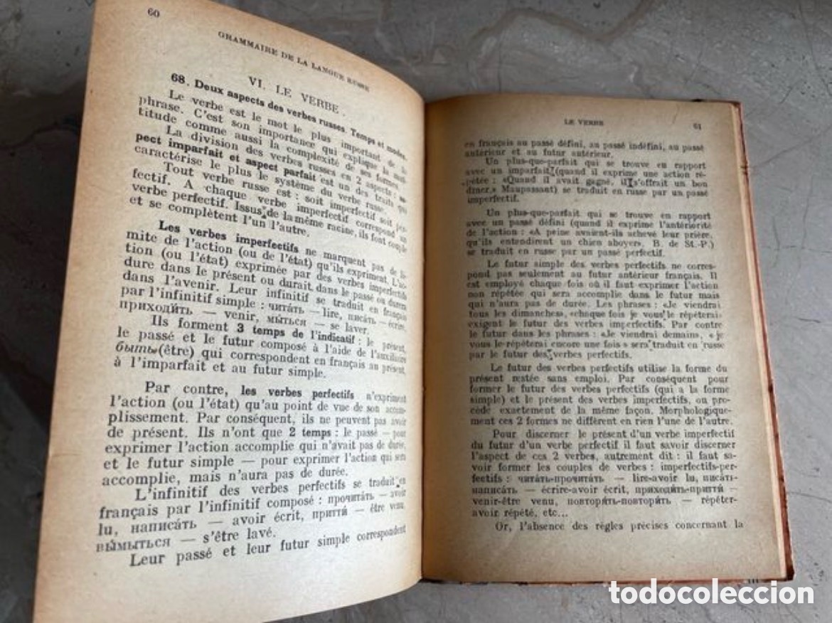 Libros de segunda mano: Grammaire de la langue russe (1946) - Foto 2