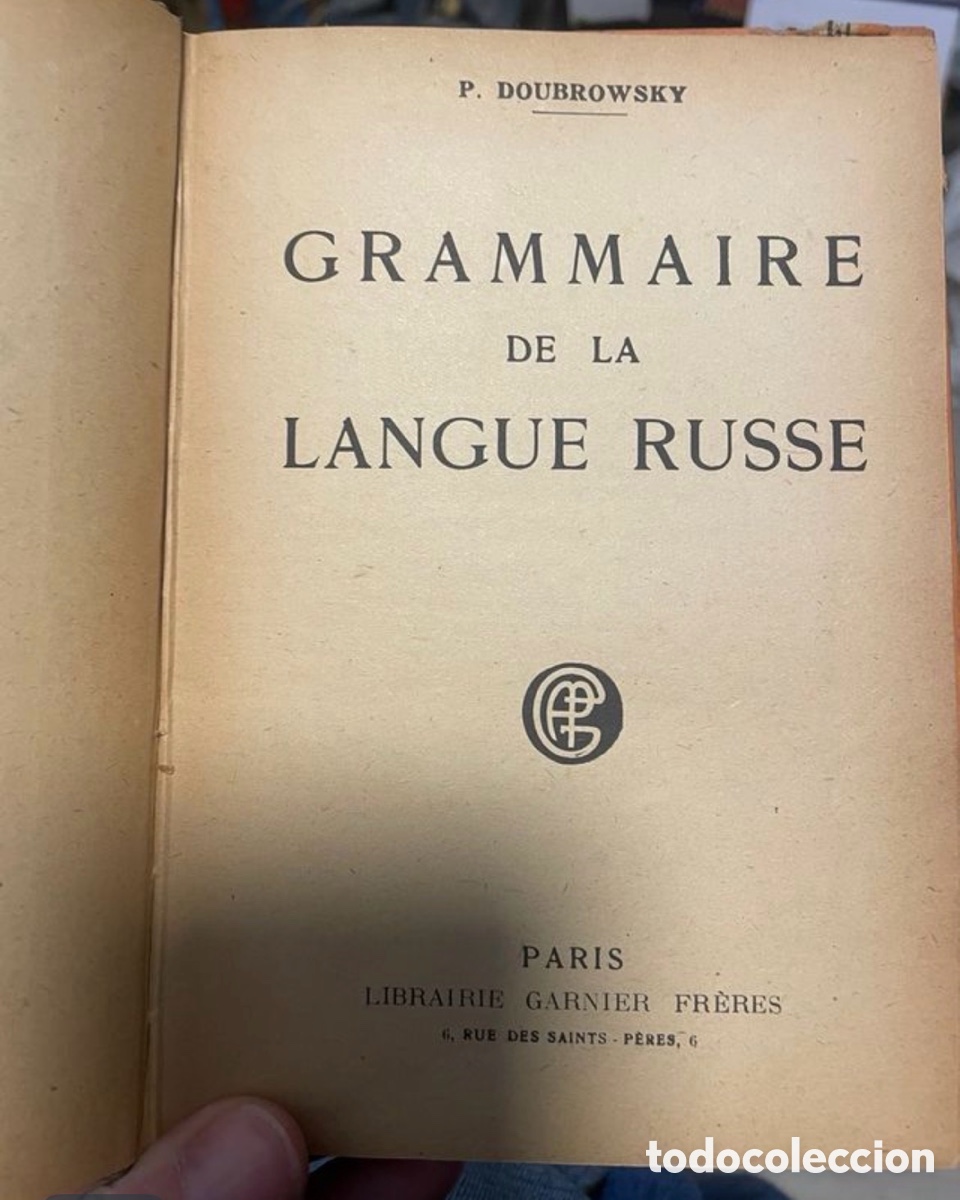 Libros de segunda mano: Grammaire de la langue russe (1946) - Foto 3