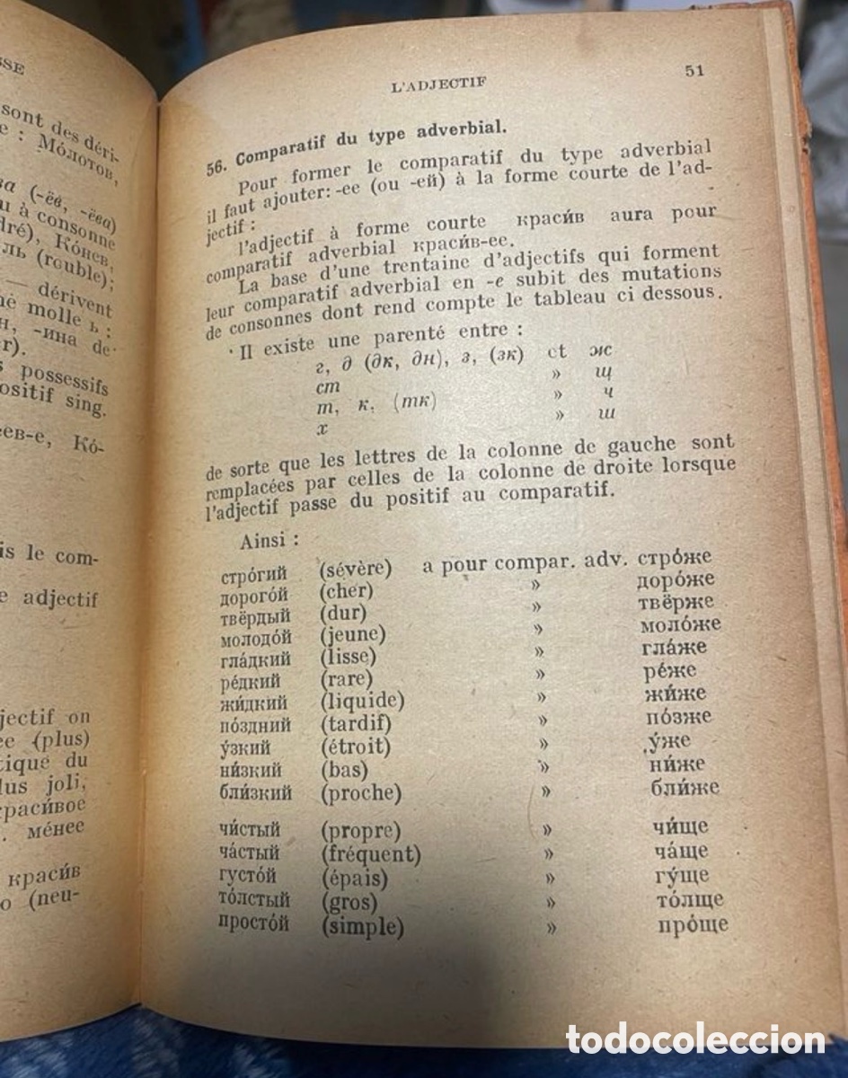 Libros de segunda mano: Grammaire de la langue russe (1946) - Foto 8